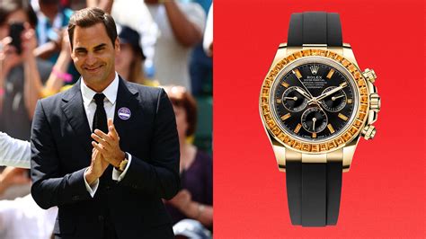 federer rolex orange|emerald and diamond rolex.